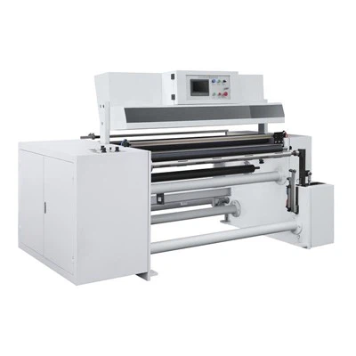 Popieriaus folijos PVC ritinėlių pervyniojimo mašina